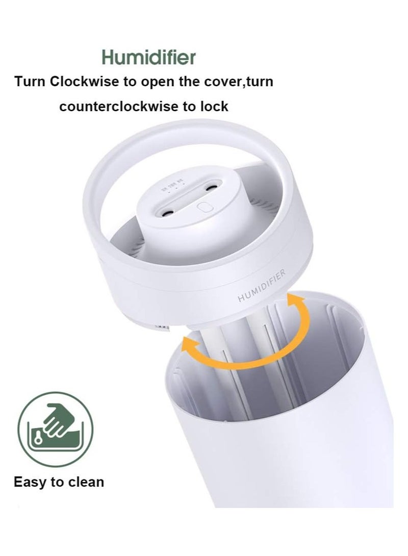 NEX 3L Humidifiers, 30dB Ultra-Quiet Cool Air Humidifier for Baby Home Bedroom Office, 2 Nozzles, 3 Mist Modes, Automatic Shut Off Function- Lasts Up to 30 Hours - Image 3