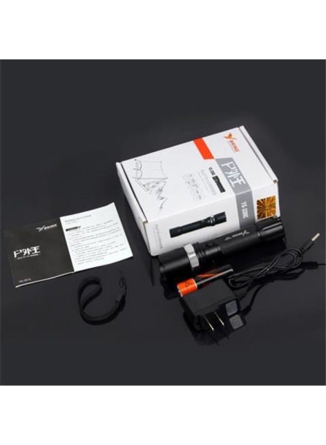 Yage YG-336C Aluminum Alloy Zoom Flashlight Outdoor Lighting Mountaineering Night Riding Yage Flashlight-Product Specifications:Standard - Image 5