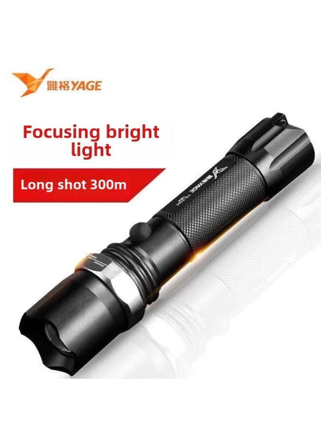 Yage YG-336C Aluminum Alloy Zoom Flashlight Outdoor Lighting Mountaineering Night Riding Yage Flashlight-Product Specifications:Standard - Image 2