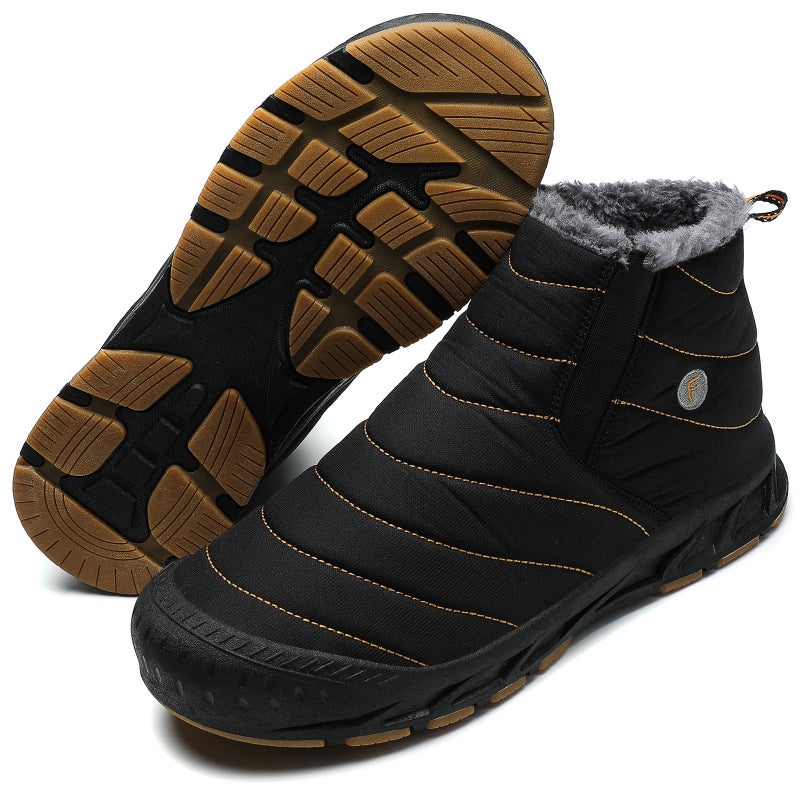 High-Top Snow Boots New Outdoor Sports And Leisure Hiking Boots Non-Slip Plus Velvet Warm Waterproof Cotton Shoes - Image 5