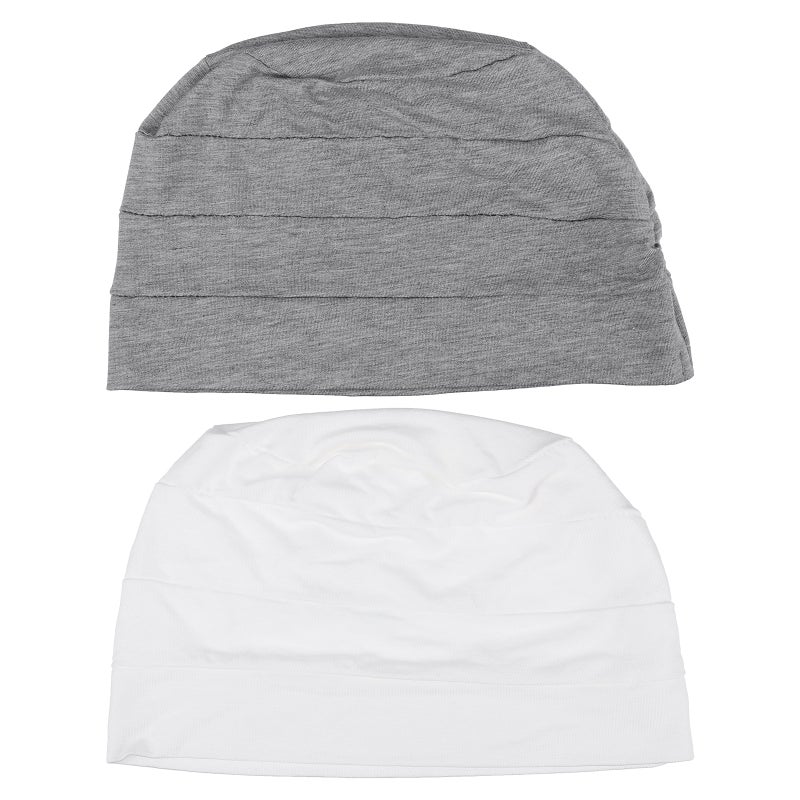 👕 قبعات نوم قطنية ٤ قطع ٢ ٧ ١١ ٢ بوصة - Image 1