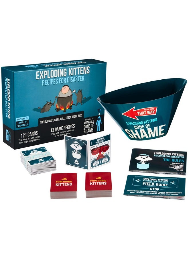 Exploding Kittens LLC Exploding Kittens Recipes For Disaster Deluxe Russian Roulette Card Game Set Family Friendly Party Games For Adults Teens & Kids  - Image 4