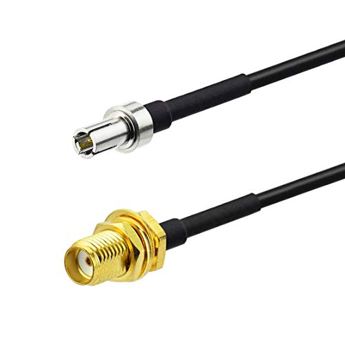 Bingfu 4G LTE Antenna Adapter SMA Female to TS9 Connector Coaxial Pigtail Cable 15cm 6 inch (2-Pack) Compatible with 4G LTE Mobile Hotspot MiFi Router Cellular Broadband Modem USB Modem Dongle Adapter - Image 2