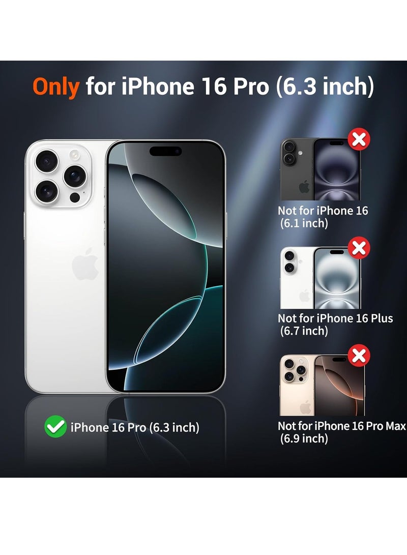 Gear4 iPhone 16 Pro Magsafe Cover, Strong Clear Shock-Resistant Magnetic Case for iPhone 16 Pro  Protrusion Around Camera, Pure High-Clarity Cover - Image 2