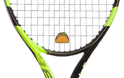 Racket Expressions Taco Tennis Racket Dampener Shock Absorber - Oversized Tennis Vibration Dampener - 2 Pack - Image 2