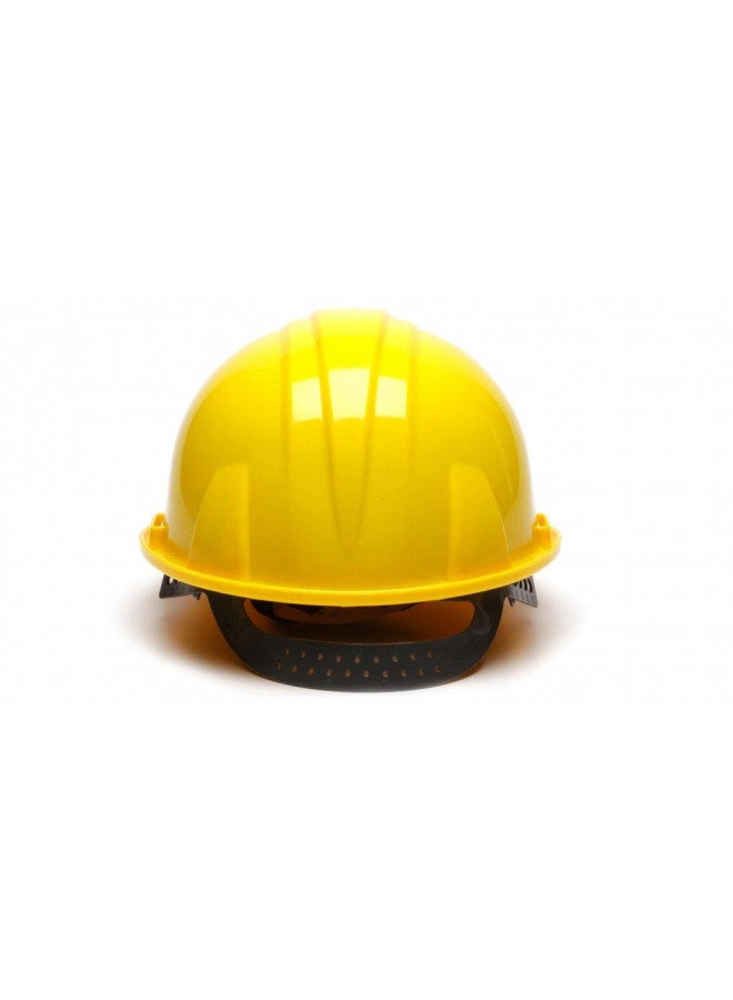 Pyramex Safety Products HP14030 Sl Series 4 pt. Snap Lock Suspension Hard Hat, Yellow - Image 3