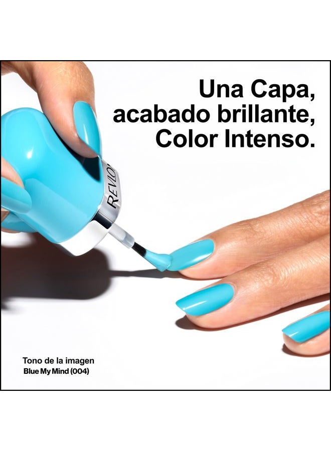 Revlon Ultra HD Snap Nail Color, Natural Rich Glossy Polish, 100% Vegan Formula, No Base or Top Coat Needed, 007 Hot Stuff, 0.27 fl oz - Image 4