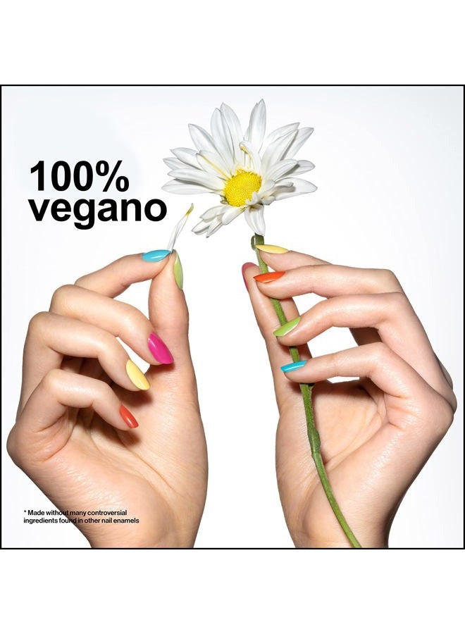 Revlon Ultra HD Snap Nail Color, Natural Rich Glossy Polish, 100% Vegan Formula, No Base or Top Coat Needed, 007 Hot Stuff, 0.27 fl oz - Image 5