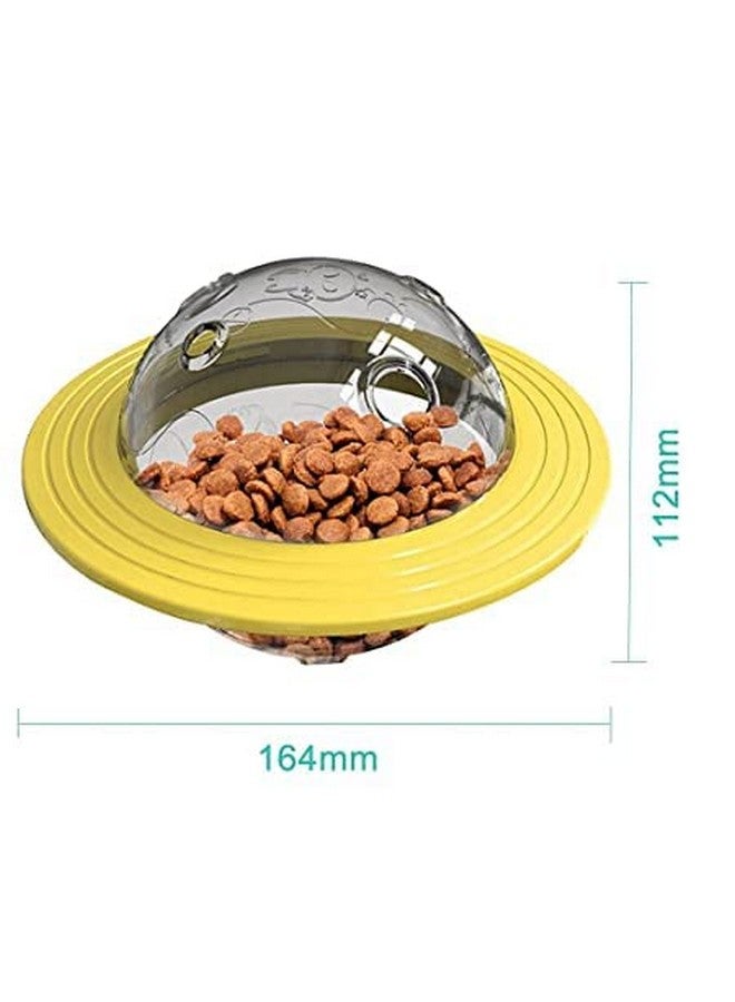 لعبة Planet Dispensing Slow Feeder Puzzle Iq Treat Ball لتوزيع الطعام ومضغ الطعام مناسبة لجميع سلالات الكلاب والقطط والجراء (اللون حسب التوافر) - Image 2