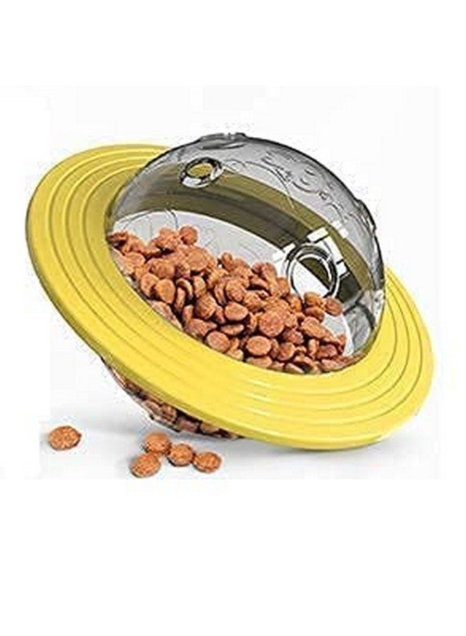 لعبة Planet Dispensing Slow Feeder Puzzle Iq Treat Ball لتوزيع الطعام ومضغ الطعام مناسبة لجميع سلالات الكلاب والقطط والجراء (اللون حسب التوافر) - Image 1
