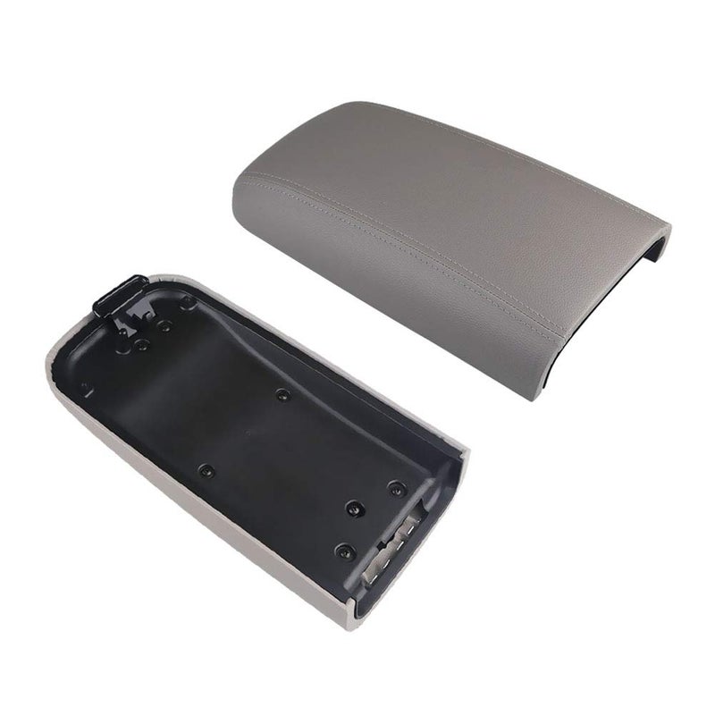 VANJING Compatible with Center Console Lid Armrest Kit Chevy GMC Trailblazer EXT Envoy Envoy XL Envoy XUV Rainier Ascender Bravada Pickup 20022009 Replaces 259988472599884425998838