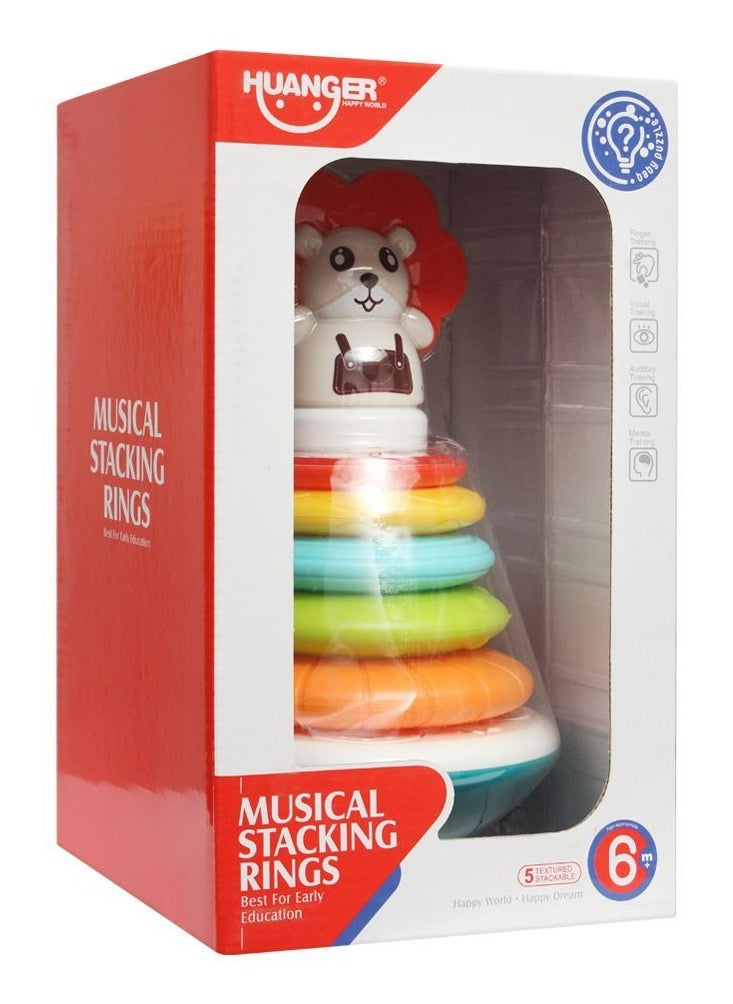 4KIDS Musical stacking Rings 