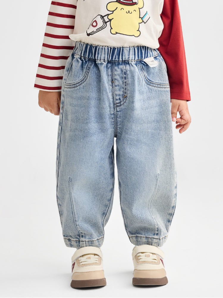 بالابالا بنطلون جينز بقصة مريحة للأولاد - Image 1