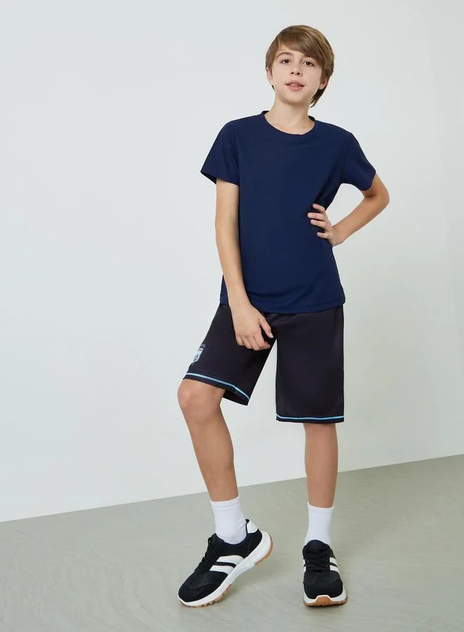 ستايلي Teens Cotton Sports Jersey Athleisure T-Shirt