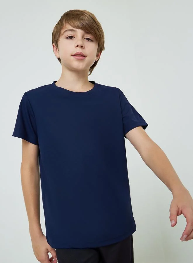 ستايلي Teens Cotton Sports Jersey Athleisure T-Shirt
