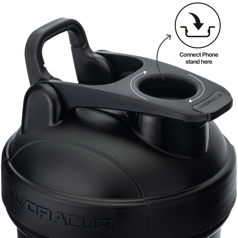 Hydra Cup ProFlow [2 Pack] 28 oz Shaker Bottles for Protein Shakes  Shaker Cups with Ball Blender Whisk  Shaker Bottle with Handle  Travel To Go  BPA Free (Red & Blue  28oz) - Image 5