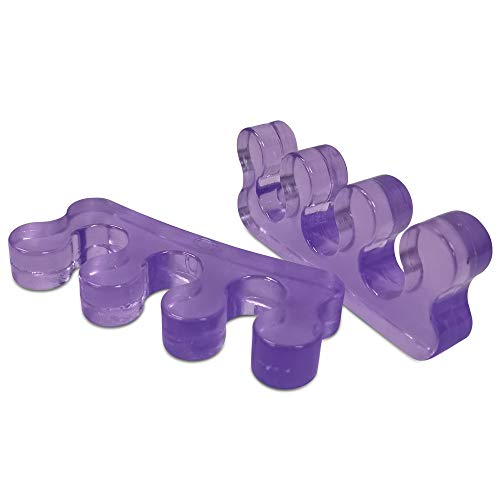NGT new guide steps Yoga Toes Blue Toe Stretcher & Toe Separator Stop Foot Pain and Boost Athletic Performance (Purple) - Image 1