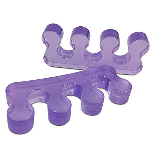 NGT new guide steps Yoga Toes Blue Toe Stretcher & Toe Separator Stop Foot Pain and Boost Athletic Performance (Purple) - Image 5