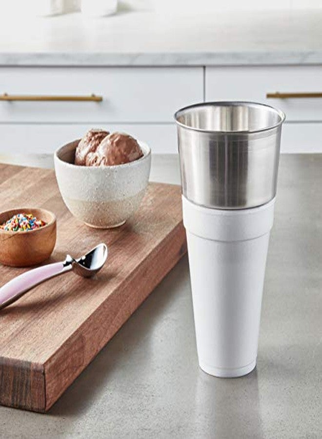 ميرسر كوليناري طوق رج من ميرسر كوليناري، قطر علوي 4.44 بوصة، مصنوع من الفولاذ المقاوم للصدأ - Image 3