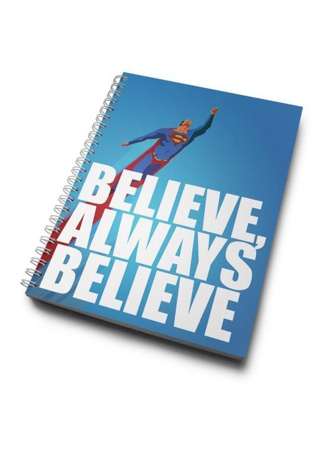 LIT دائماً آمن دفتر ملاحظات سوبر مان ذو غلاف صلب - Image 2