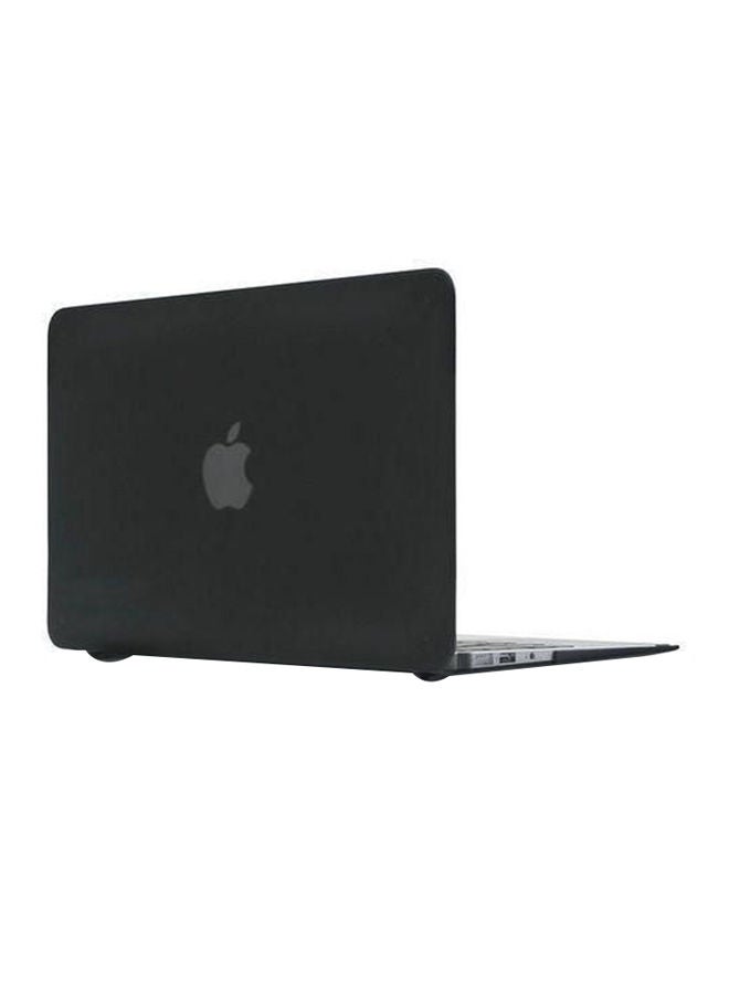 NIBEMINENT Rubberized Hard Case Cover For Apple MacBook Pro 13 Black  - Image 1