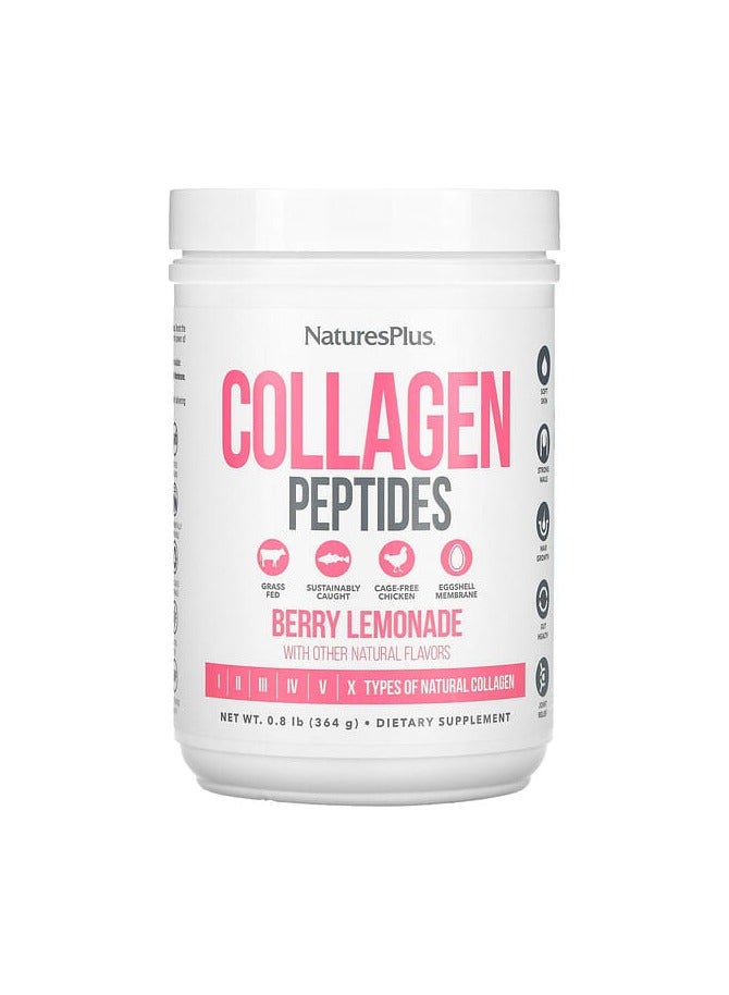 Collagen Peptides, Berry Lemonade, 0.8 lbs (364 g)