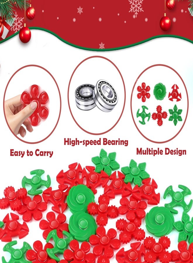 nicknack 60 PCS Easter Fidget Spinners for Kids, Fidget Toys Adults, Easter Party Favors Stocking Stuffers Gifts, Stress Relief Sensory Toys Bulk for Classroom Prizes & Goodie Bags Stuffers - Image 3