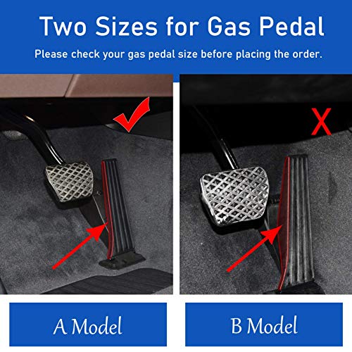 Jaronx Compatible with BMW Pedal Covers, No Drill Break Pedal Cover Anti-Slip Gas (1' F20/2' F22/3' F30 G20/4' F32/5' G30/6' F12 G32/7' G11 G12/X3 G01/X4 G02/X5 F15 G05/X6 F16 G06/X7 G07) - Image 2