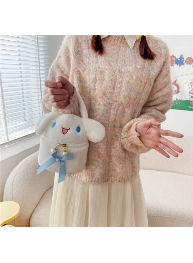 Sanrio Sanrio Cinnamoroll Plush Anime Cartoon Mini Handbags  - Image 4