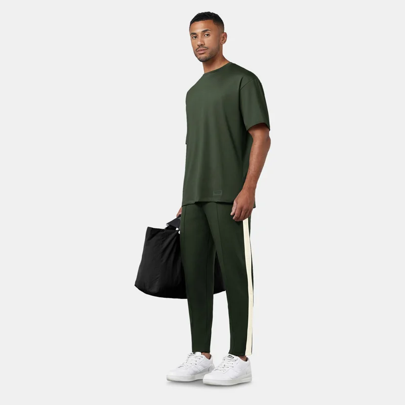 The Giving Movement Men's Striped Tapered Joggers