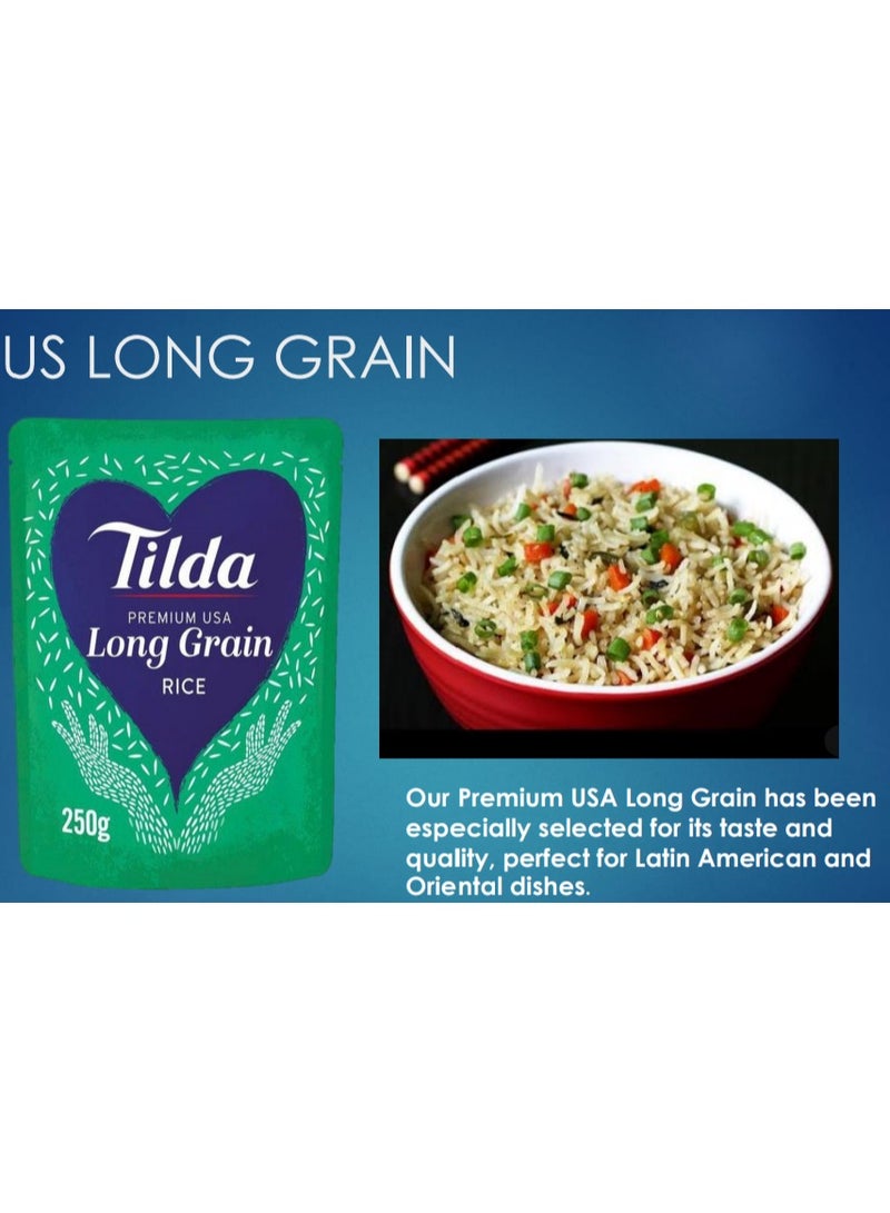 Tilda Ready To Eat Long Grain Rice 250g - Image 2
