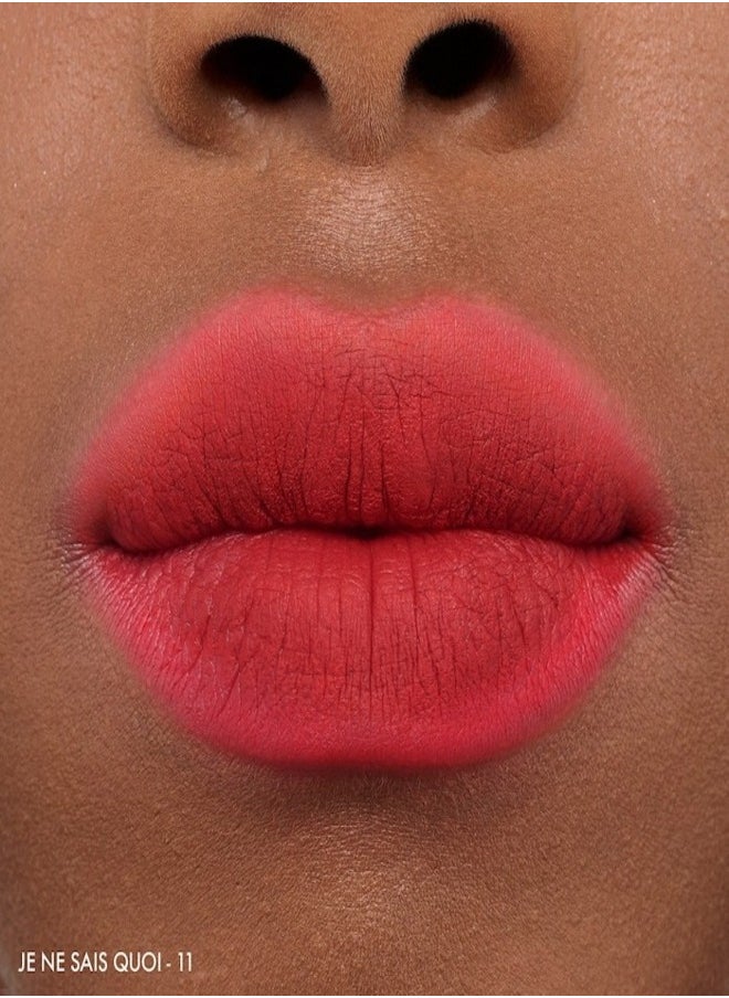 Sephora Collection Soft Matte & Easy - Smooth Matte Lip Color | Shade 11 Je Ne Sais Quoi - Vibrant Red  | Lightweight, Long-Lasting, Comfortable Wear | 4.5ml