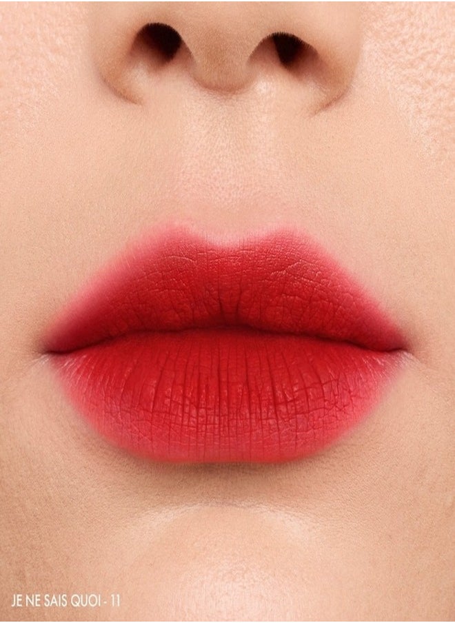 Sephora Collection Soft Matte & Easy - Smooth Matte Lip Color | Shade 11 Je Ne Sais Quoi - Vibrant Red  | Lightweight, Long-Lasting, Comfortable Wear | 4.5ml
