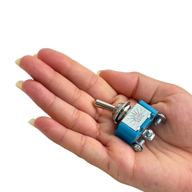 Smartpack Toggle Switch for Packaging of Shrink Tunnel Machine’s Spare Parts | Industrial Toggle Switch 15A 250V | Power Control Switch | 3 Pin type on/off Toggle Switch | Pack of 1 Switch - Image 2
