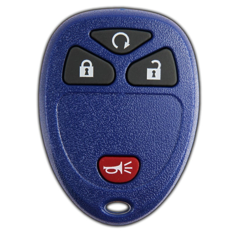 KeylessOption Key Fob Replacement for 2007 2008 2009 2010 2011 2012 2013 2014 2015 2016 2017 Buick Cadillac Chevrolet Chevy GMC Pontiac Saturn Remote 4Button 15913421 Locksmith Required 2011 - Image 2