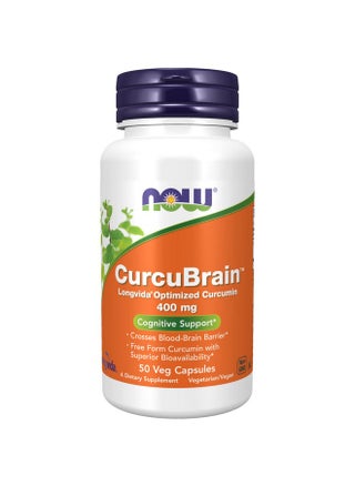 Supplements Curcubrain™ 400 Mg With Longvida Optimized Curcumin 50 Veg Capsules - pzsku/Z61E768DFC3D7B78E93BDZ/45/_/1698053477/82990225-2d25-446f-aff6-ef8bb803c161