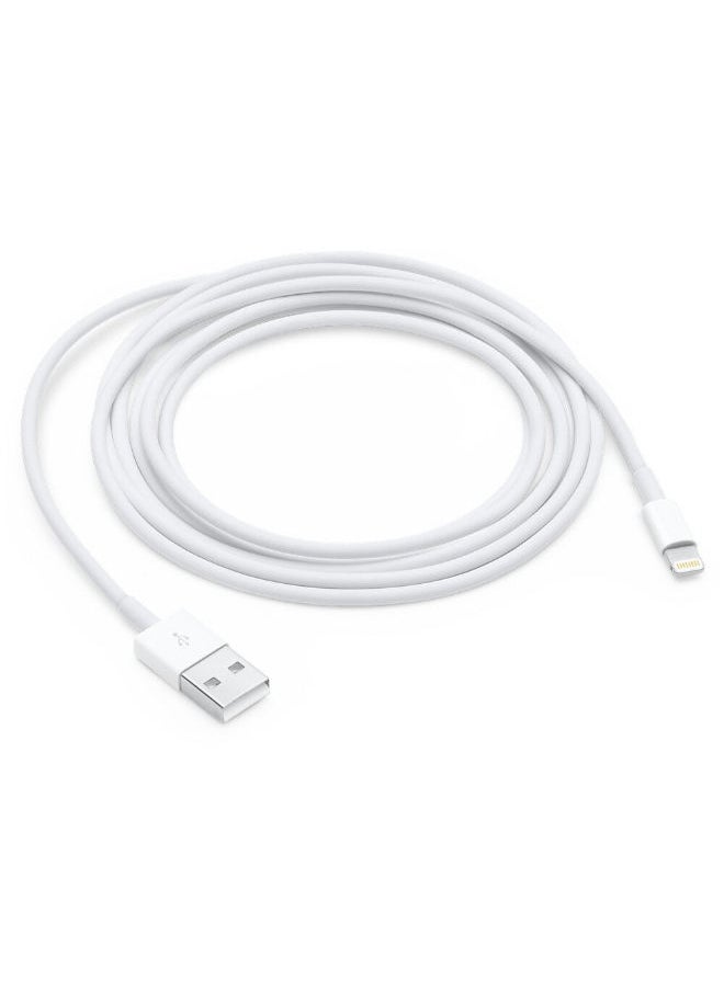 SHOPI Lightning USB Data Charging Cable White/Silver  - Image 2