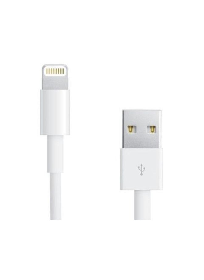 SHOPI Lightning USB Data Charging Cable White/Silver  - Image 1