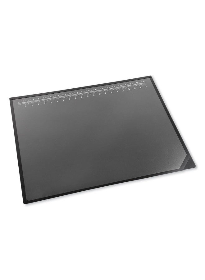 Artistic 41700S Lift-Top Pad Desktop Organizer with Clear Overlay, 22 x 17, Black - Image 3