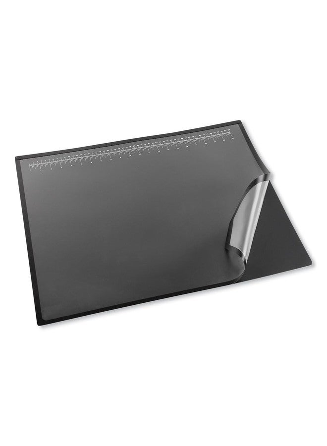 Artistic 41700S Lift-Top Pad Desktop Organizer with Clear Overlay, 22 x 17, Black - Image 4