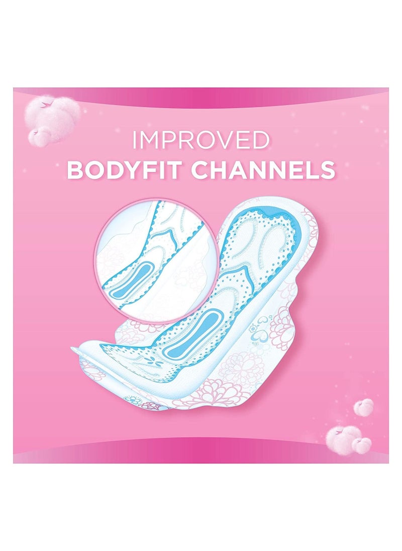 Always - Breathable Soft Maxi Thick, Large Sanitary Pads With Wings, 10 Pads Pink Large - Image 1