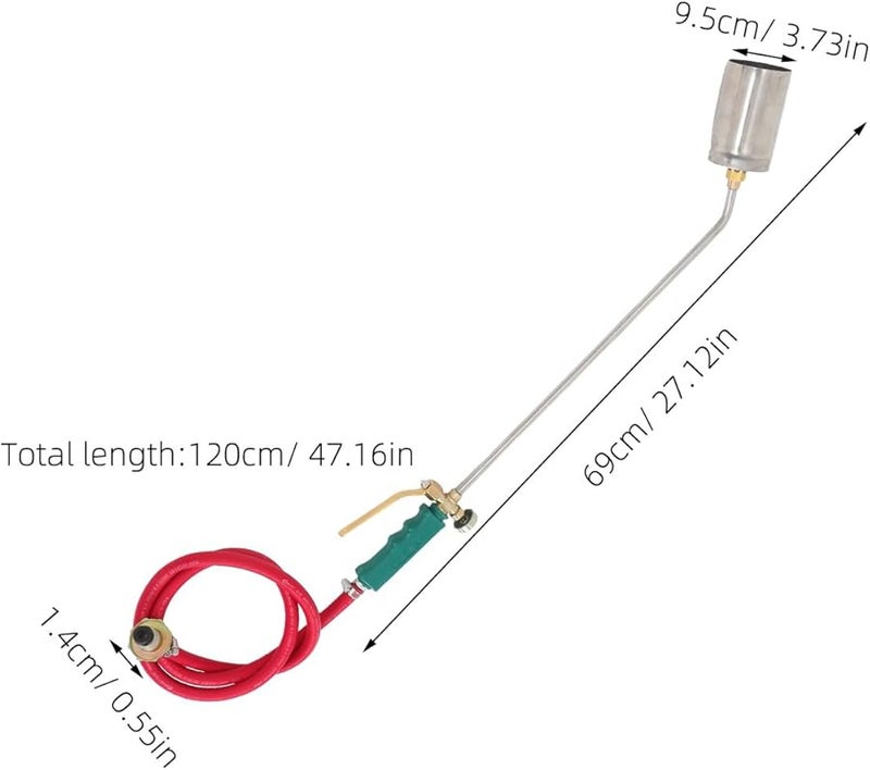 Compact Gas Torch Burner For Welding Soldering Plumbing Kitchen Camping Outdoor - Image 5