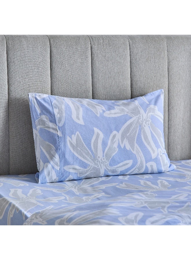 Home Box Malta Evelyn 2-Piece Printed Cotton Single Duvet Cover Set - 135x200 cm - Image 1