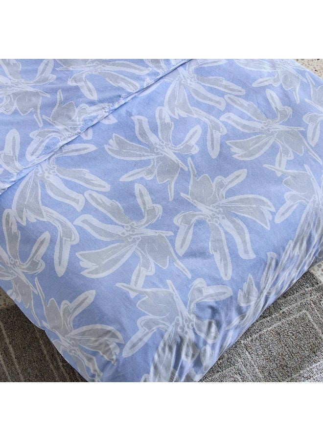 Home Box Malta Evelyn 2-Piece Printed Cotton Single Duvet Cover Set - 135x200 cm - Image 5