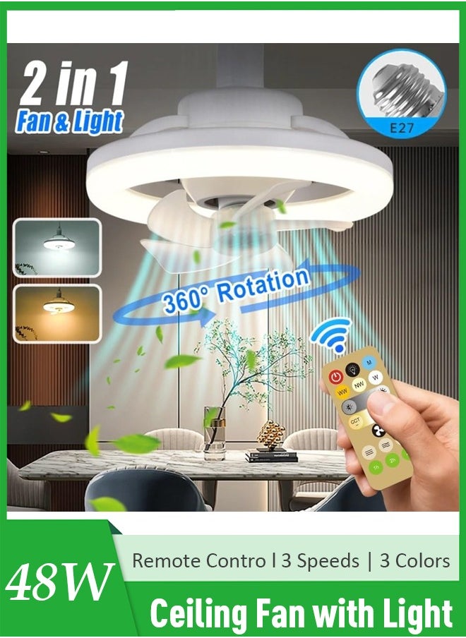 48W Chandelier Profile Ceiling Fan with Lights Remote Control  Mute Ceiling Fan Remote Controllable For Bedroom Living Room - pzsku/Z61E7D18FBC51ACDB9642Z/45/_/1732519772/602da818-2a99-4ce6-8efc-bfb3b9a54c25