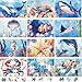 Simgoing 12 Pcs Jigsaw Puzzles Bulk Set for Kids Beginners 8x12 Inch 40 Pcs Sea Animal Puzzles High Definition Printed with Completed Image Guide for Family Game Night Stress ReliefSea Animal - Image 2