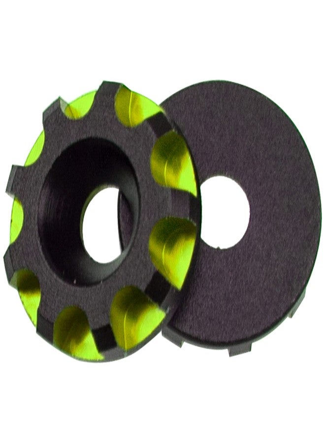 Vgoohobby 4Pack Vgoohobby Universal Rear Wing Buttons Gasket Compatible with Arrma Traxxas HPI HSP Redcat Axial Tamiya 1/10 RC Off Road Buggy Racing Car (Green) - Image 3