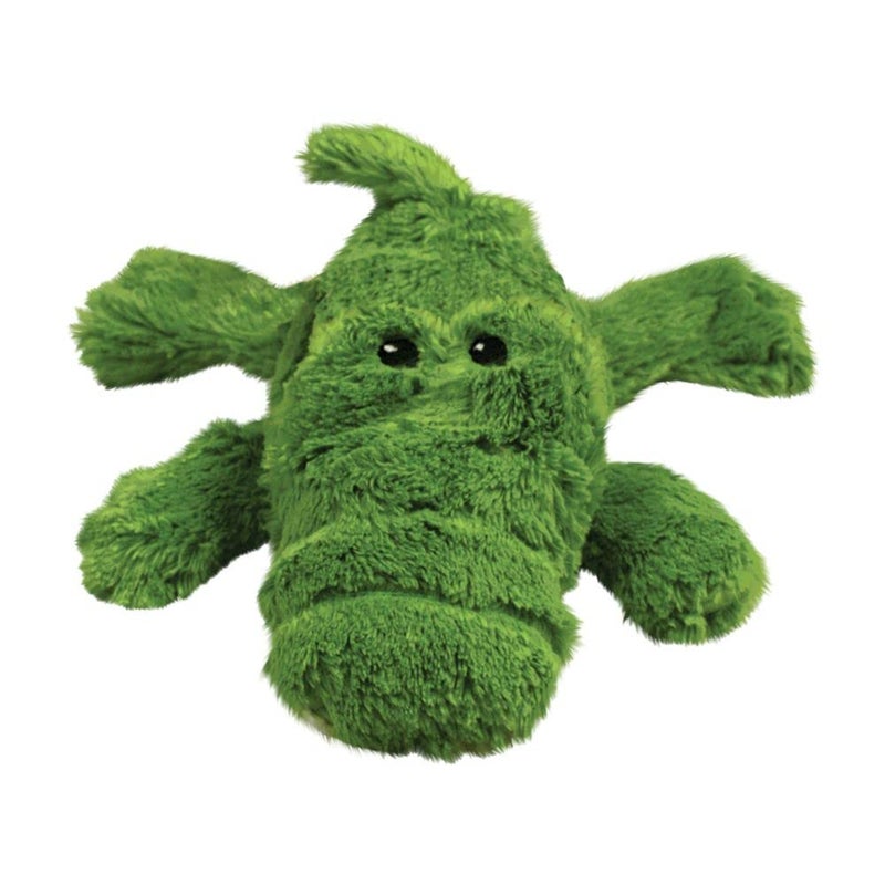 KONG - Cozie Ali Alligator - Indoor Cuddle Squeaky Plush Dog Toy - for Medium Dogs - Image 1