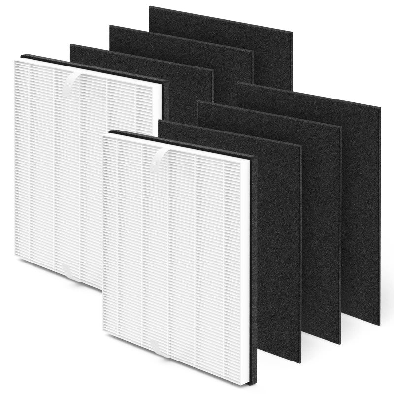 MD10022 Replacement HEPA Filter Compatible with Vornado Air Purifier Model AC300 AC350 AC500 AC550 PCO200 PCO300 PCO375DC PCO500 PCO575DC