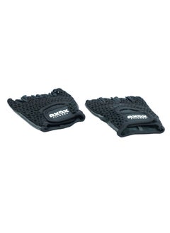 AXOX Fitness Leather Fitness Gloves | Black Large  - Image 3